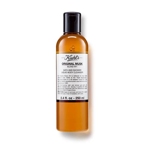 kiehl's musk body wash.